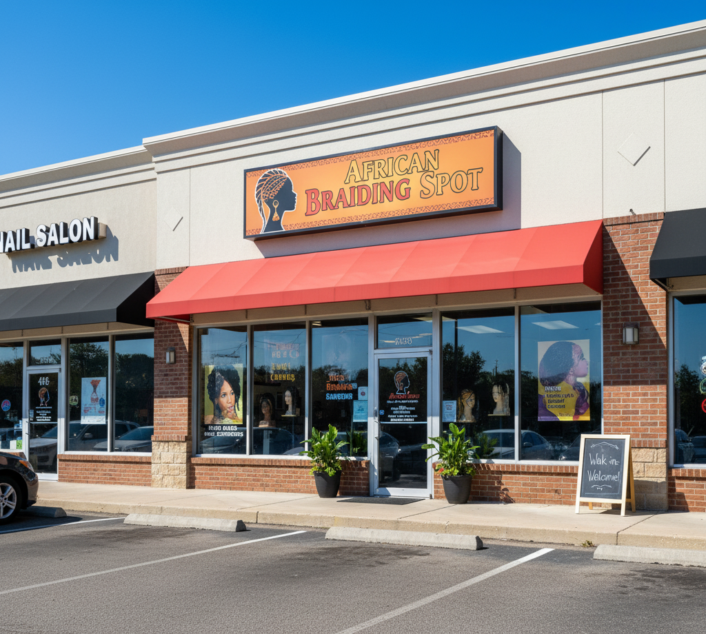 The African Braiding Spot